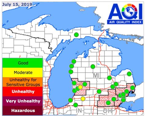 air quality detroit area